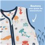 Slumbersac gigoteuse été pour enfant 0.5 Tog 110 cm en mousseline de bambou, douce et légère, Animaux marins | Turbulette été no