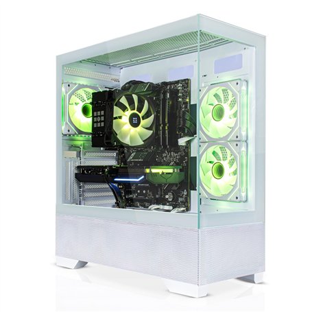 SYSTEMTREFF PC Gamer AMD Ryzen 7 5700X3D 8x4.1GHz | Nvidia RTX 5060 8GB | 1To M.2 NVMe | 16Go DDR4 RAM | Windows 11 Pro | Ordina