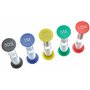 EDUPLAY Lot de sabliers école, multicolore