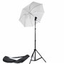 DynaSun W968S Kit d'éclairage pour Studio Photo/Vidéo avec Trépied + Douille + Parapluie et Sac pour Flash Cobra Esclave