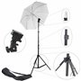 DynaSun W968S Kit d'éclairage pour Studio Photo/Vidéo avec Trépied + Douille + Parapluie et Sac pour Flash Cobra Esclave