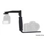 DynaSun BP01618 Support Griffe Professionnel avec Poignée pour Flash Cobra Appareil Photo Universel
