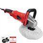 TecTake Machine à polir 1400 watt polisseuse rectifieuse 0-3000 r/min + set 8