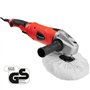 TecTake Machine à polir 1400 watt polisseuse rectifieuse 0-3000 r/min + set 8