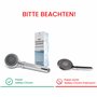 Filtre Legionella pour pomme de douche, filtre à membrane