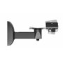 HALTERUNGSPROFI LSSL2 Lot de 2 supports muraux pour haut-parleurs jusqu'à 15 kg Noir