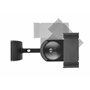 HALTERUNGSPROFI LSSL2 Lot de 2 supports muraux pour haut-parleurs jusqu'à 15 kg Noir