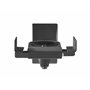 HALTERUNGSPROFI LSSL2 Lot de 2 supports muraux pour haut-parleurs jusqu'à 15 kg Noir