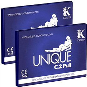 Kamyra Unique Pull : 6 Préservatifs sans latex en étui discret