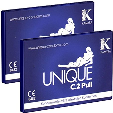 Kamyra Unique Pull : 6 Préservatifs sans latex en étui discret