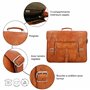 Gusti Sac en Cuir Homme - Leon Porte Document Homme Cuir - Sac Bandoulière Femme Guess - Sac Business Homme - Sac Messager Homme