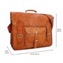 Gusti Sac en Cuir Homme - Leon Porte Document Homme Cuir - Sac Bandoulière Femme Guess - Sac Business Homme - Sac Messager Homme
