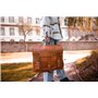 Gusti Sac en Cuir Homme - Leon Porte Document Homme Cuir - Sac Bandoulière Femme Guess - Sac Business Homme - Sac Messager Homme