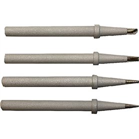 4 pannes à souder pour station de soudage fer à souder zd99 zd98 zd8906 zd8906l avec 48 W