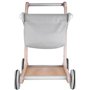 Kindsgut Chariot en Bois pour Jeunes Enfants, Accessoires de Magasin, Design Simple et Couleurs discrètes, Gris