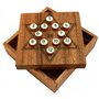 LOGOPLAY Star 26 - Jeu de calcul - Jeu de chiffres - Jeu de réflexion - Jeu de patience - Jeu de logique en bois