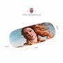 VON LILIENFELD Étui Lunettes Botticelli : La naissance de Vénus Chiffon de Nettoyage Boîte Robuste Cadeau Étui Lunettes de Solei