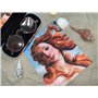 VON LILIENFELD Étui Lunettes Botticelli : La naissance de Vénus Chiffon de Nettoyage Boîte Robuste Cadeau Étui Lunettes de Solei