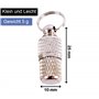 Aribari 2 x pendentifs Porte-adresse pour Petits Chiens et Chats – Tube d´identité - idéal pour Petits Chiens et pour Chats - Co