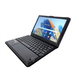SonnyGoldTech MQ21 pour Galaxy Tab A8 10.5 - Étui avec Clavier français (AZERTY) pour Samsung Galaxy Tab A8 LTE SM-X205