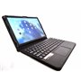 SonnyGoldTech MQ21 pour Galaxy Tab A8 10.5 - Étui avec Clavier français (AZERTY) pour Samsung Galaxy Tab A8 LTE SM-X205, WiFi X2