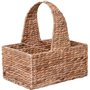 VIVANNO Stella Porte-Bouteilles en Jacinthe d'eau - Panier à Bouteilles tressé naturellement