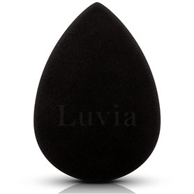 Luvia Éponge mélangeuse de beauté – Œuf de maquillage – Éponge extra douce – En noir intemporel – Éponge cosmétique