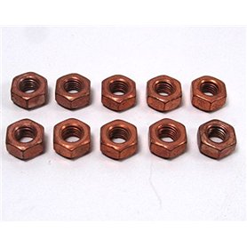 10 x Cuivre Écrou M10 x1