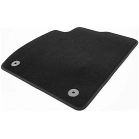Tapis de sol conducteur en velours pour Opel Zafira C Tourer (tous) 2011-2019 Qualité d'origine Noir