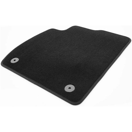 Tapis de sol conducteur en velours pour Opel Zafira C Tourer (tous) 2011-2019 Qualité d'origine Noir