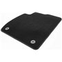 Tapis de sol conducteur en velours pour Opel Zafira C Tourer (tous) 2011-2019 Qualité d'origine Noir