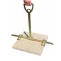 ViD® Lève-plaque - Convient au dos grâce à une poignée extra longue - 30 à 62 cm - Capacité jusqu'à 70 kg - Fabriqué en Allemagn
