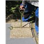 ViD® Lève-plaque - Convient au dos grâce à une poignée extra longue - 30 à 62 cm - Capacité jusqu'à 70 kg - Fabriqué en Allemagn