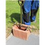 ViD® Lève-plaque - Convient au dos grâce à une poignée extra longue - 30 à 62 cm - Capacité jusqu'à 70 kg - Fabriqué en Allemagn
