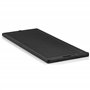 BBQ-Toro Plaque de gril en fonte 45 x 19,5 cm | Plaque réversible, émaillée | utilisable des deux côtés | convient pour le barbe