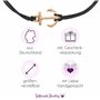 Selfmade Jewelry Bracelet Femme Ancre Or Rose Bracelet Macramé Fait Main Taille Ajustable Y compris emballage cadeau