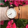 Selfmade Jewelry Bracelet Femme Ancre Or Rose Bracelet Macramé Fait Main Taille Ajustable Y compris emballage cadeau