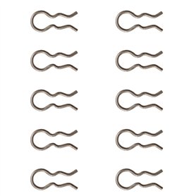 Snapworld-Kaffee 10x pinces à ressort fourche pour connecteur de tuyau de pression 4mm compatible avec Philips Saeco Krups Miele