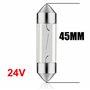5 45mm Éclairage de plaque minéralogique Ampoule de rechange pour camion