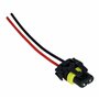 L & P Car Design Lot de 2 HB4 9006 Prise Phare Douille Ampoule HB4 Connecteur HB4 femelle Adaptateur HB4 pour Lampe Voiture Phar