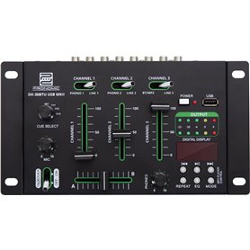 Pronomic DX-30BTU USB MKII DJ table de mixage
