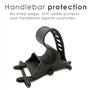 scozzi Support Téléphone Velo Moto Silicone Guidon VTT Smartphone Universel p.e. Compatible avec Samsung S24 S23 S22 S21 S20 A55