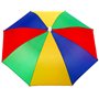 Hatstar Chapeau de protection solaire amusant | Chapeau de parasol pliable | Chapeau de parapluie | Protection solaire pour adul