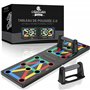 Ensemble de planches push-up ALPHASKIN® Premium I poignées push-up entraînement à domicile I planche push-up 9 en 1 I salle de g