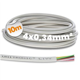Lapp 0028404 LiYY Câble de commande 10 m 4 x 0