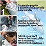 Amapool Kit de réparation pour Piscine en PVC 4 pièces I Colle sous-Marine I Kit de réparation pour Surfaces sèches et humides I