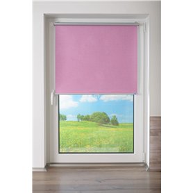 K-home® Store Enrouleur Thermique à Traction Moyenne avec Structure Moderne en Tissu Fuchsia l 35 x H 150 cm