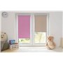 K-home® Store Enrouleur Thermique à Traction Moyenne avec Structure Moderne en Tissu Fuchsia l 35 x H 150 cm