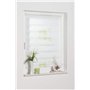 K-Home Store Enrouleur Double Klemmfix Denia sans perçage Vert 35 x 150 cm (l x L) Design : Fleur