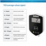 ARKA myAQUA Inline TDS Meter - Mesure TDS Continue, raccords 1/4 Pouce, Compact & précis, Parfait pour systèmes d'osmose Inverse